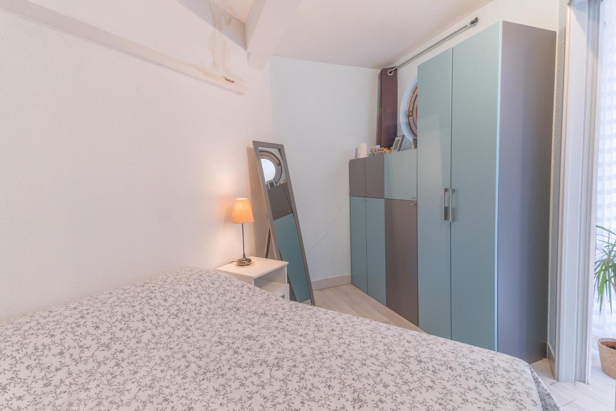 Appt T2 Cabine Clim Parking Privee Vu Mer Sète Zewnętrze zdjęcie